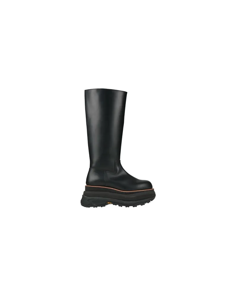 Sacai SCHUHE - Stiefelauf YOOX.COM Schwarz