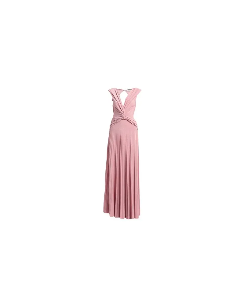 Elisabetta Franchi KLEIDER - Maxi-Kleiderauf YOOX.COM Rosa