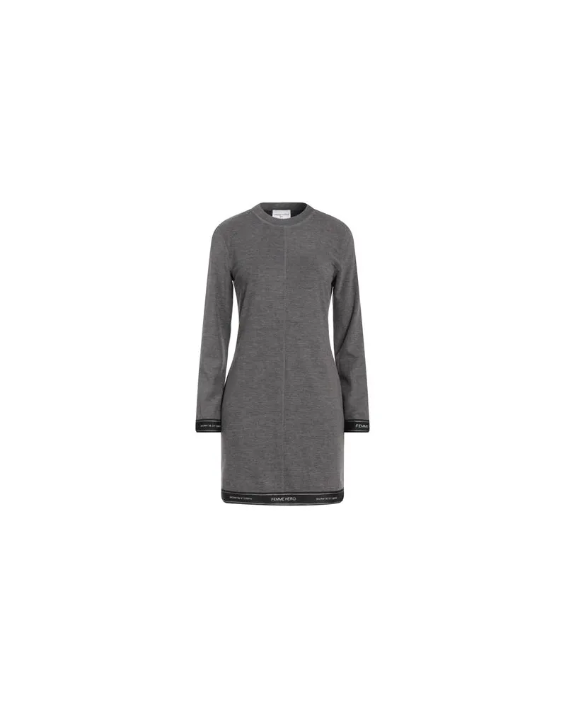 Isabelle Blanche KLEIDER - Mini-Kleiderauf YOOX.COM Grau