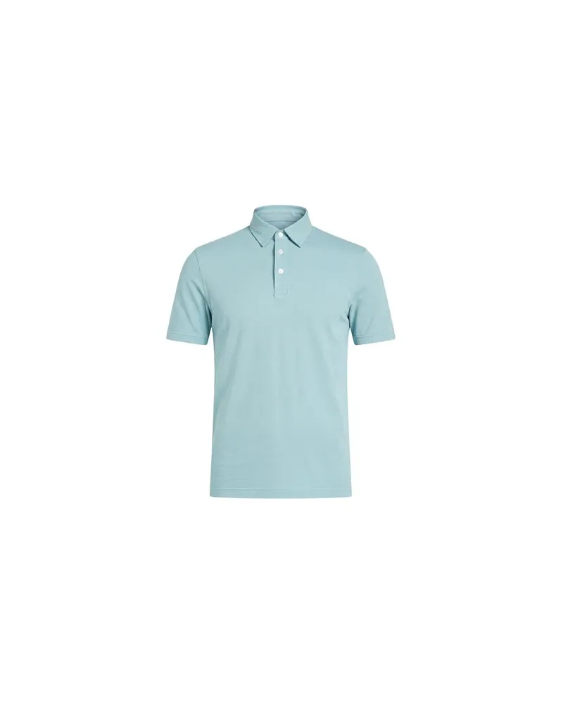 Fedeli TOPS - Poloshirtsauf YOOX.COM Himmelblau