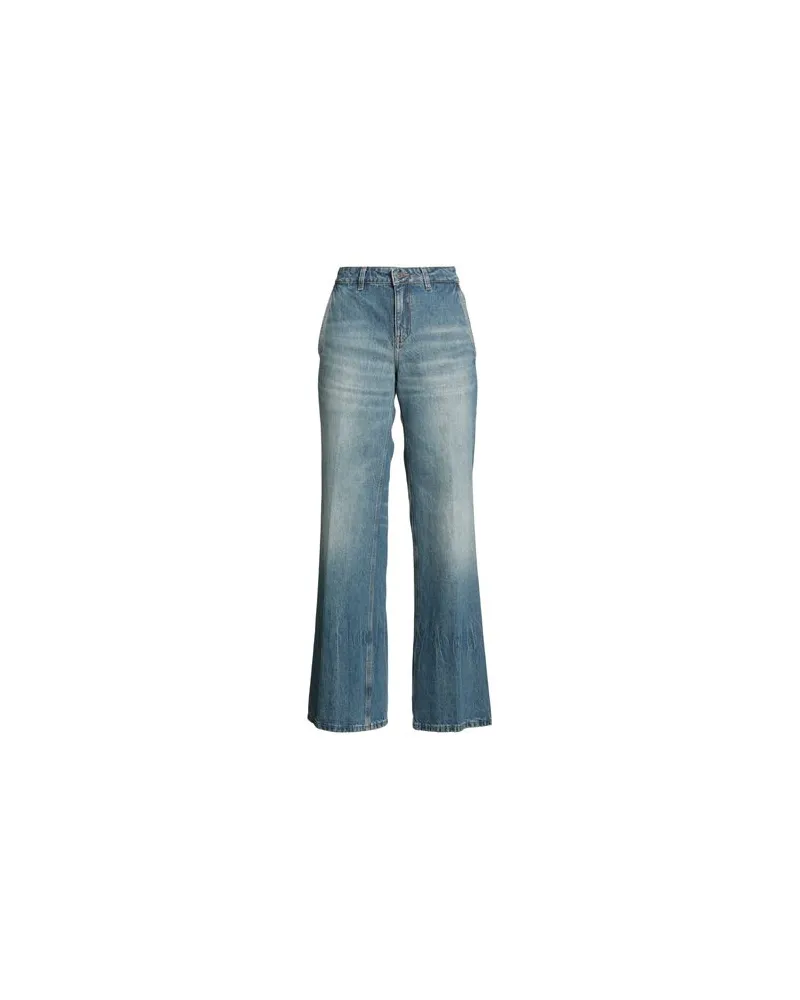 Victoria Beckham HOSEN & RÖCKE - Jeanshosenauf YOOX.COM Blau