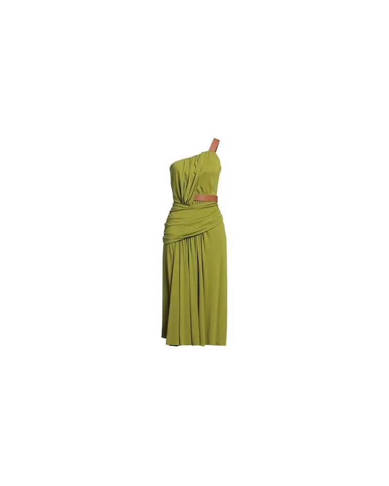 Alberta Ferretti KLEIDER - Midi-Kleiderauf YOOX.COM Salbeigrün