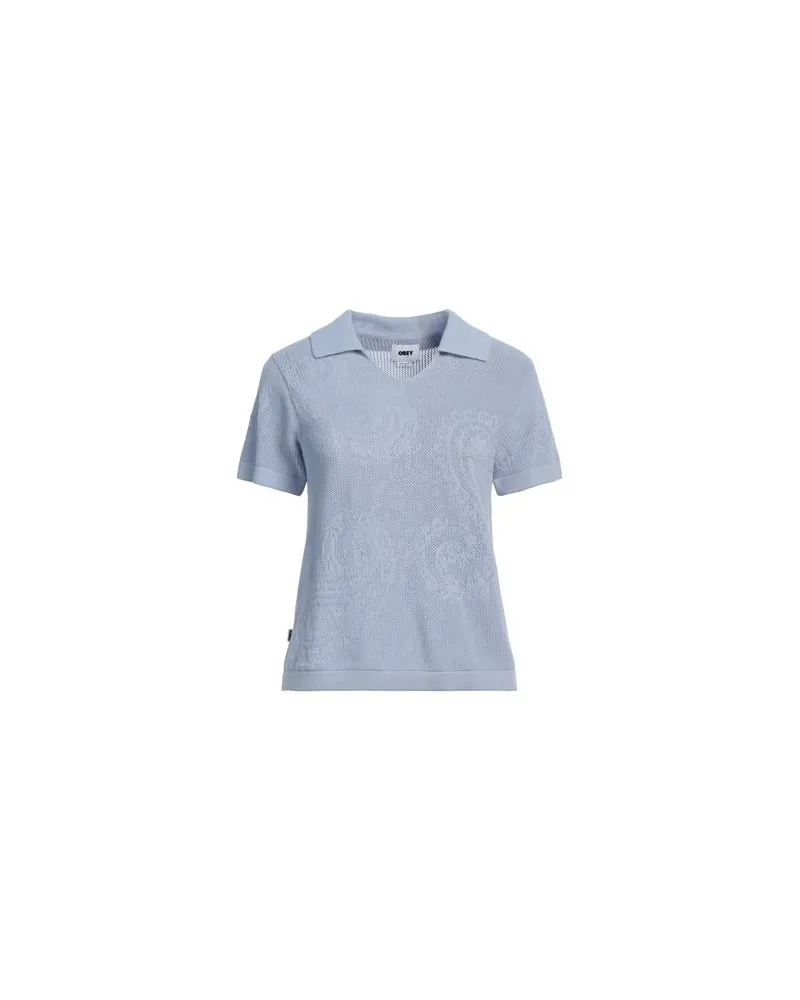 Obey STRICKWAREN - Pulloverauf YOOX.COM Himmelblau