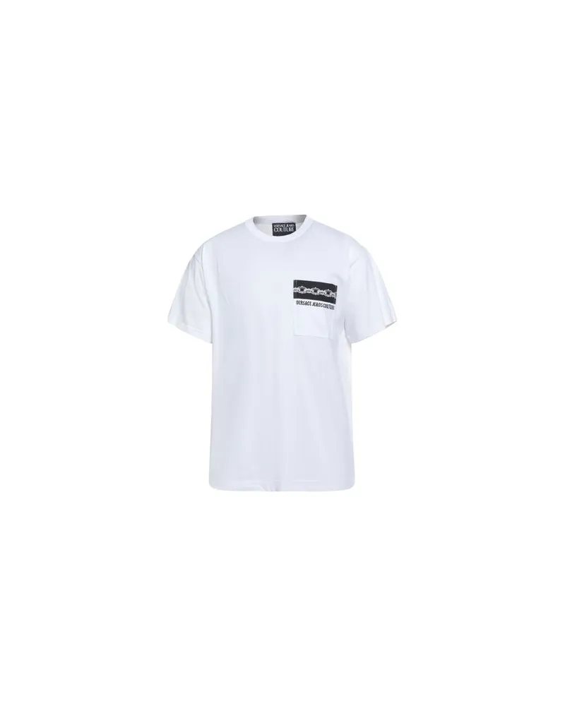 Versace Jeans TOPS - T-shirtsauf YOOX.COM Weiß