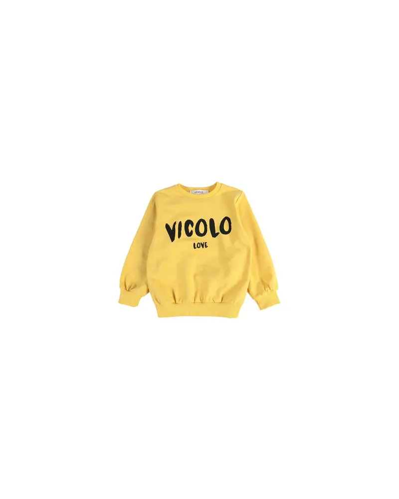 VICOLO TOPS - Sweatshirtsauf YOOX.COM Gelb
