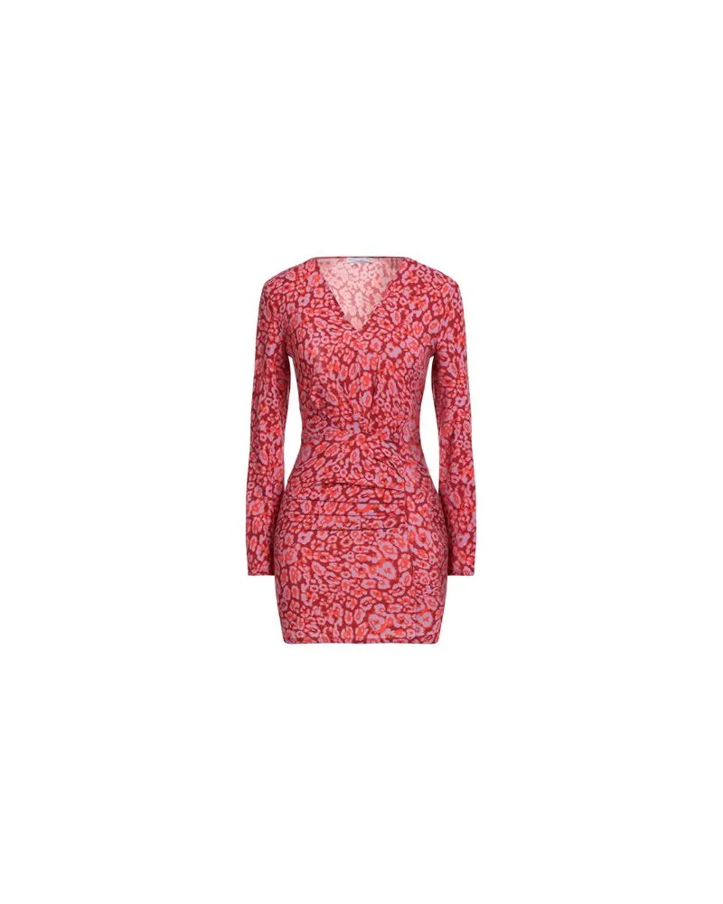 Patrizia Pepe KLEIDER - Mini-Kleiderauf YOOX.COM Ziegelrot