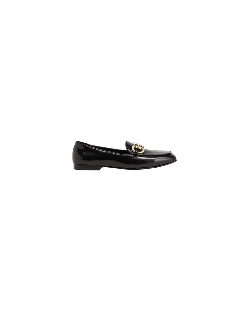 8 by Yoox POLISH LEATER HORSEBIT-DETAIL LOAFER  - SCHUHE - Mokassinsauf YOOX.COM Schwarz