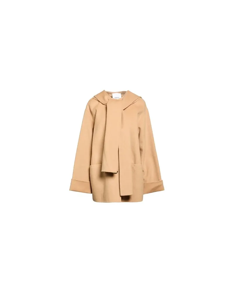 Erika Cavallini JACKEN & MÄNTEL - Mäntelauf YOOX.COM Kamel