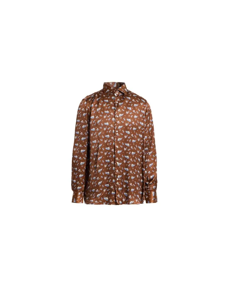 Stile Latino TOPS - Hemdenauf YOOX.COM Braun