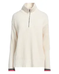 ARAGONA Rollkragenpullover Elfenbein