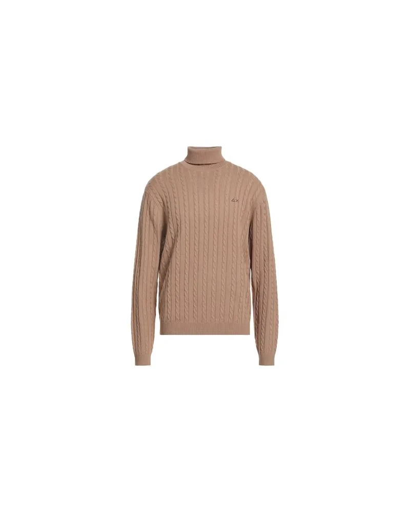 Sun68 STRICKWAREN - Rollkragenpulloverauf YOOX.COM Kamel