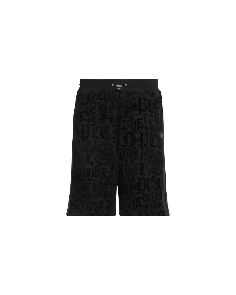 Philipp Plein HOSEN & RÖCKE - Shorts & Bermudashortsauf YOOX.COM Schwarz