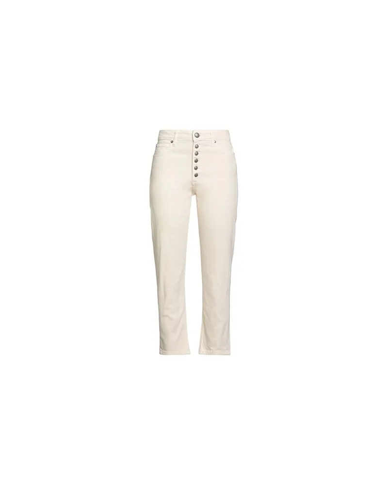 Roy Roger's HOSEN & RÖCKE - Jeanshosenauf YOOX.COM Elfenbein