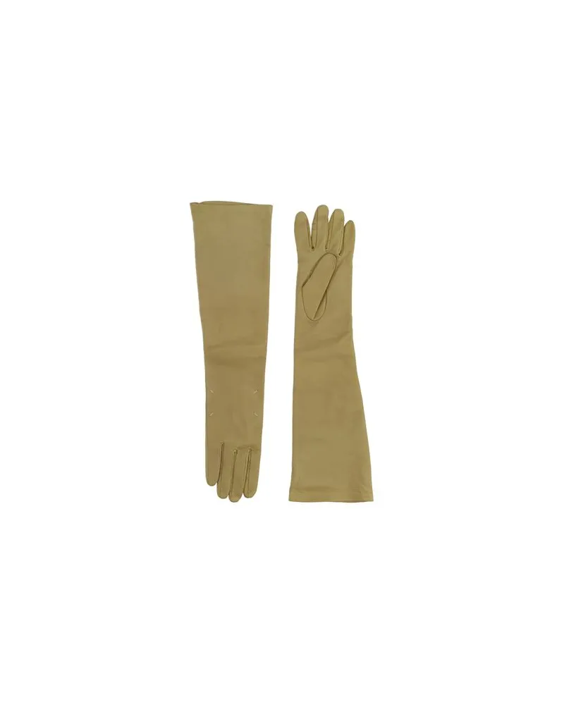 Maison Margiela ACCESSOIRES - Handschuheauf YOOX.COM Salbeigrün