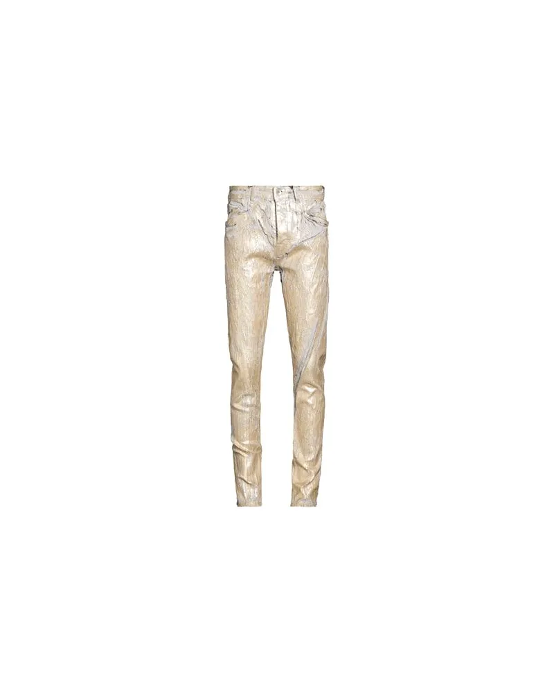 Rick Owens HOSEN & RÖCKE - Jeanshosenauf YOOX.COM Gold