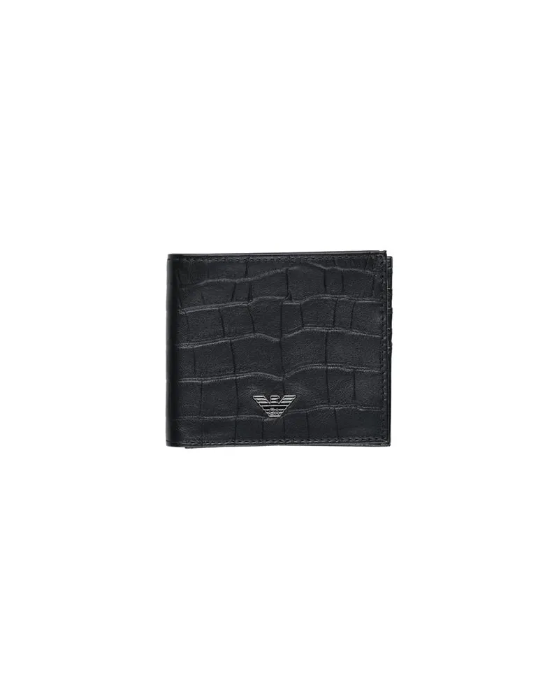 Emporio Armani Kleinlederwaren - Brieftaschenauf YOOX.COM Schwarz