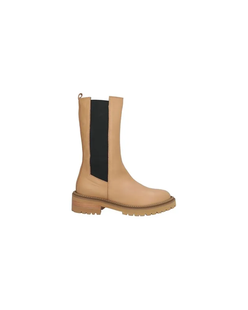 Via Roma 15 SCHUHE - Stiefelauf YOOX.COM Beige