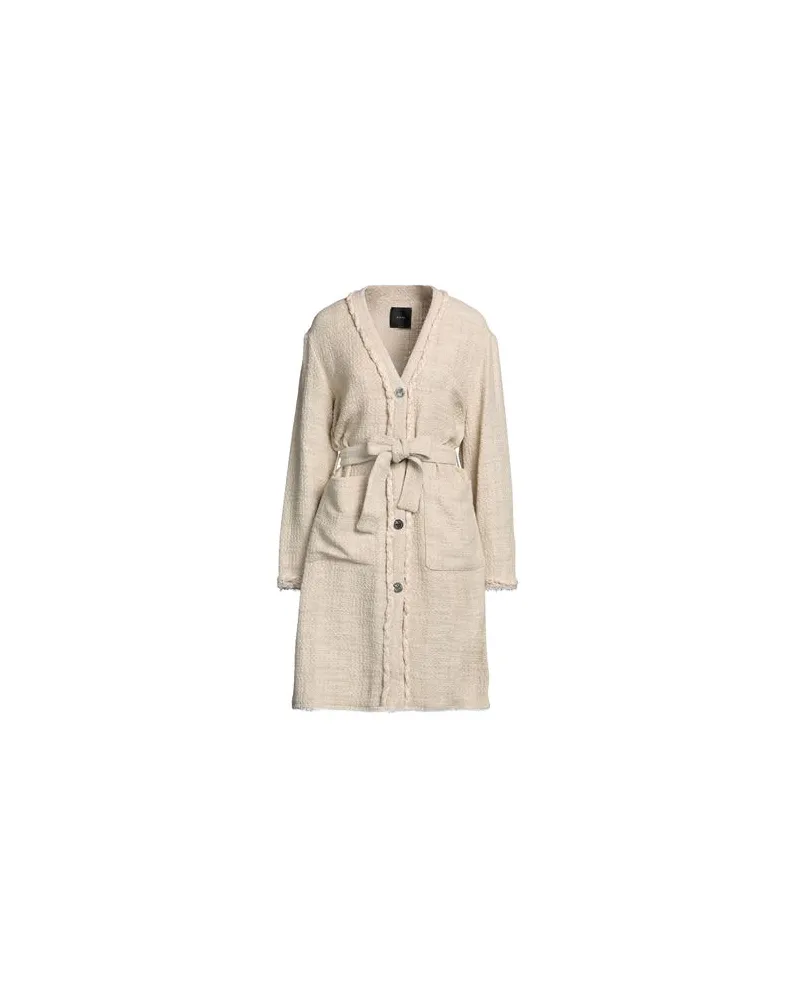 Pinko STRICKWAREN - Strickjackenauf YOOX.COM Cremeweiß
