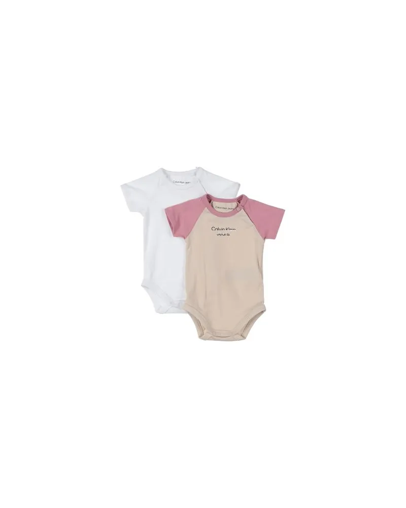 Calvin Klein NEUGEBORENE - Strampelanzügeauf YOOX.COM Beige