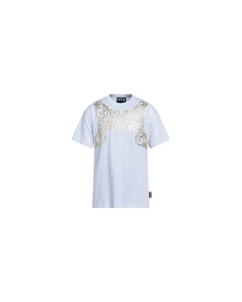 Versace Jeans TOPS - T-shirtsauf YOOX.COM Weiß
