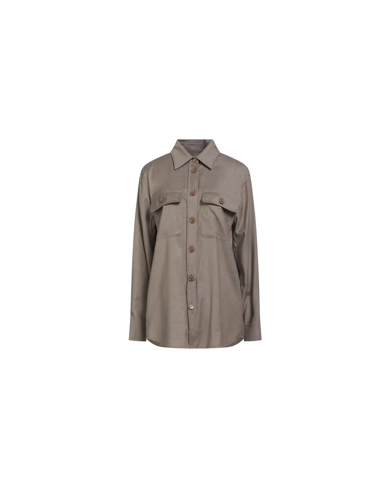 Drumohr  TOPS - Hemdenauf YOOX.COM Grau