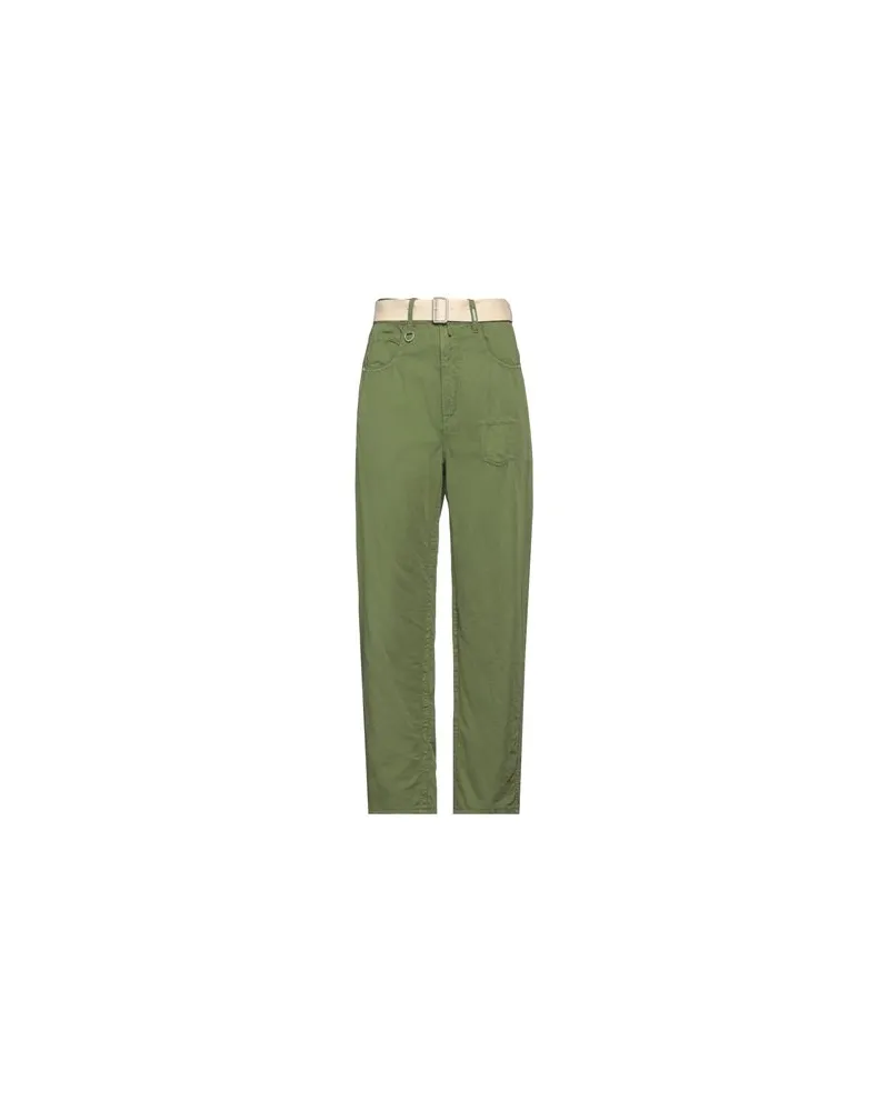 HIGH HOSEN & RÖCKE - Hosenauf YOOX.COM Militärgrün