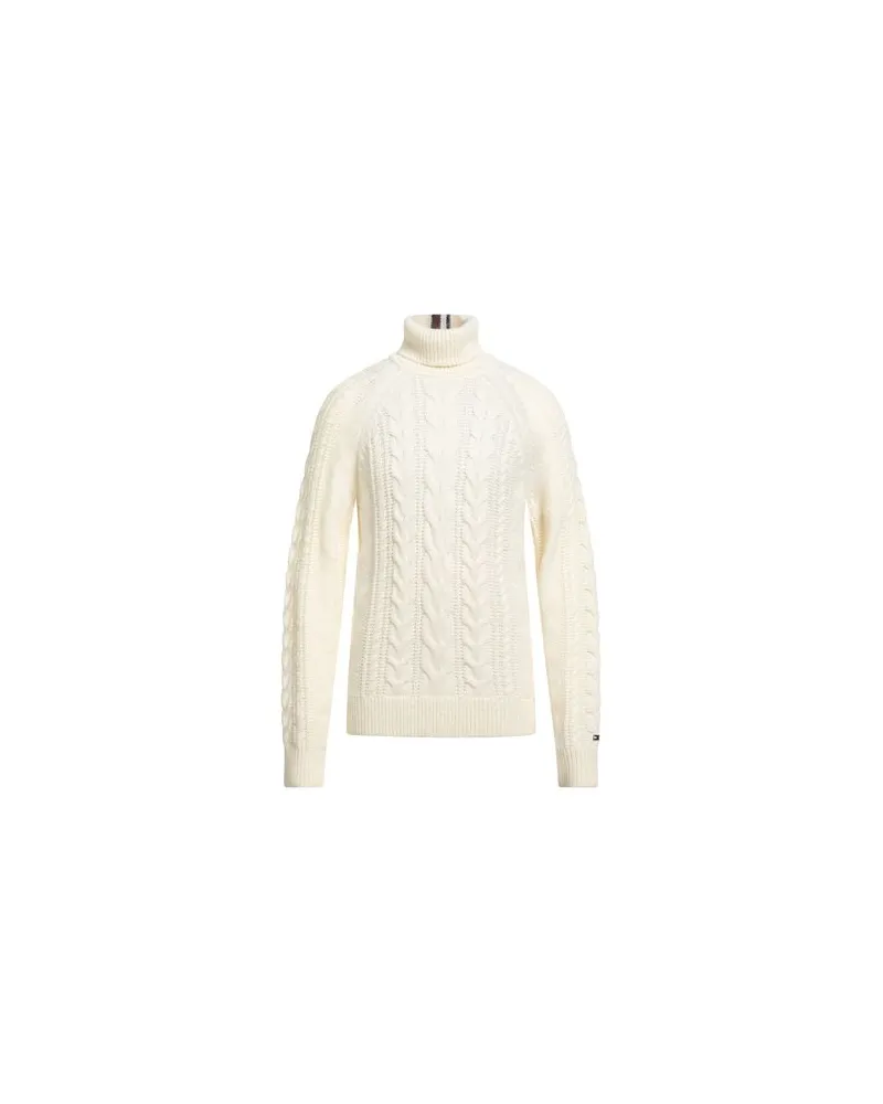 Tommy Hilfiger STRICKWAREN - Rollkragenpulloverauf YOOX.COM Elfenbein