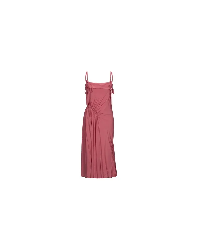 Cédric Charlier KLEIDER - Maxi-Kleiderauf YOOX.COM Koralle