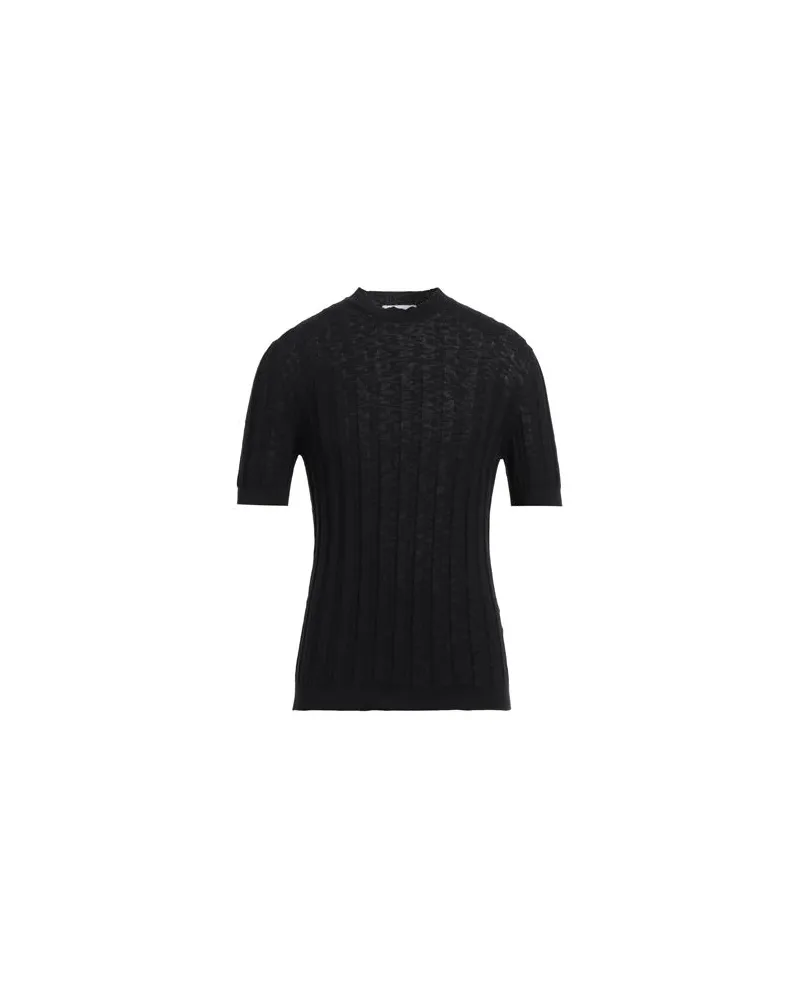 Alpha Studio STRICKWAREN - Pulloverauf YOOX.COM Schwarz
