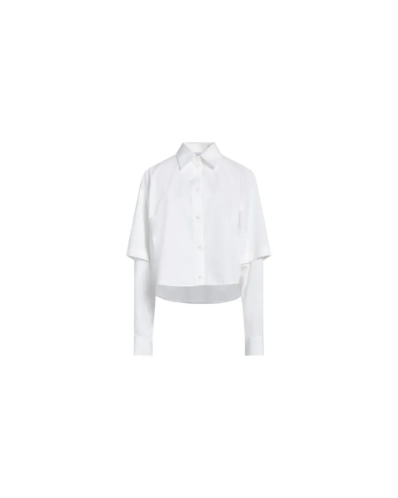 OFF-WHITE TOPS - Hemdenauf YOOX.COM Weiß