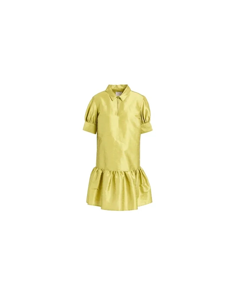 Alessia Santi KLEIDER - Mini-Kleiderauf YOOX.COM Limettengrün
