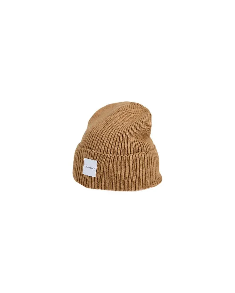 Stilosophy ACCESSOIRES - Mützen & Hüteauf YOOX.COM Kamel
