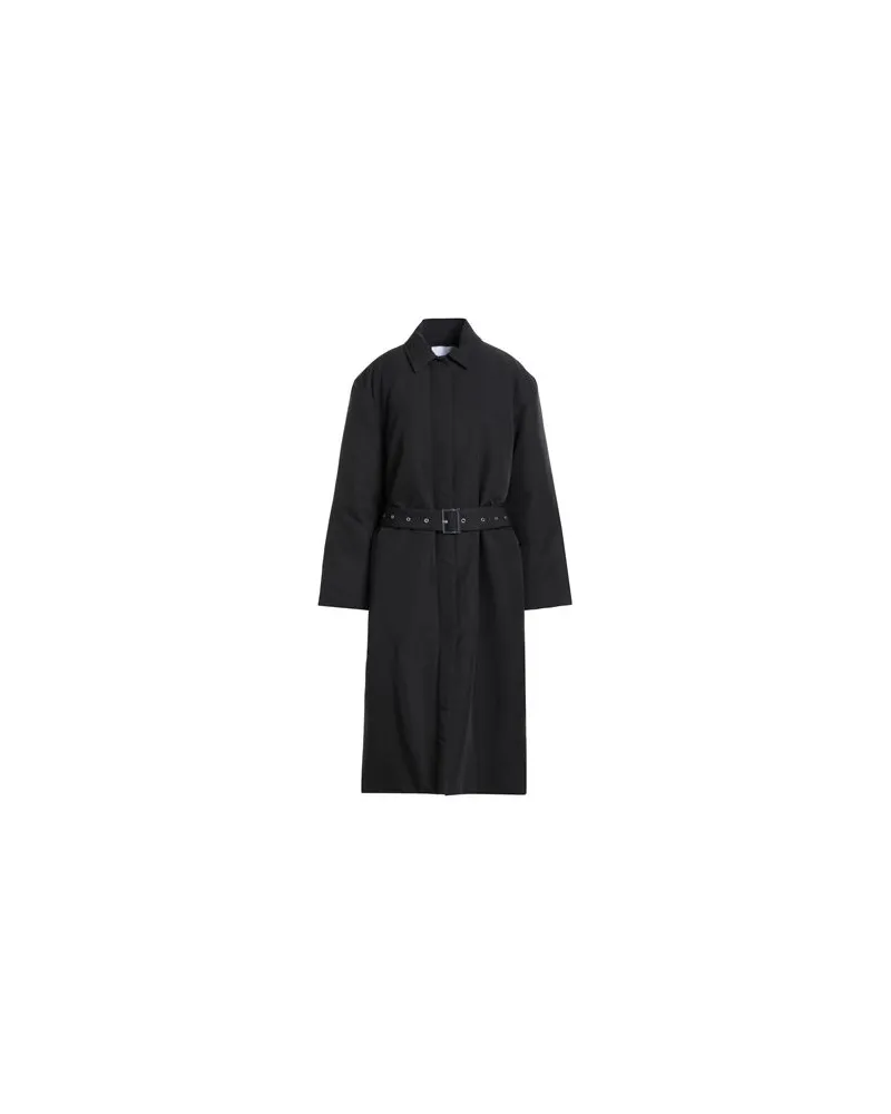 Samsøe & Samsøe JACKEN & MÄNTEL - Mäntelauf YOOX.COM Schwarz