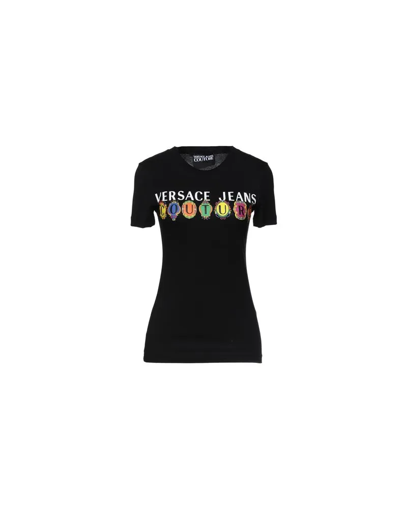 Versace Jeans TOPS - T-shirtsauf YOOX.COM Schwarz