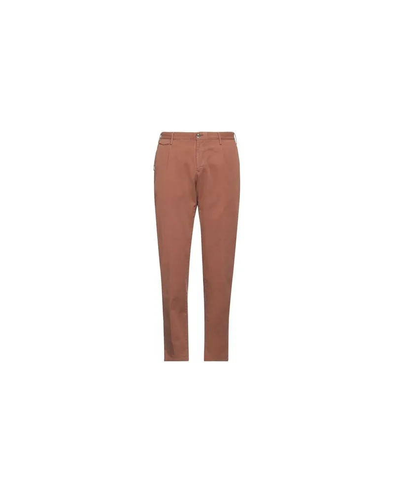 PT TORINO HOSEN & RÖCKE - Hosenauf YOOX.COM Lederfarben