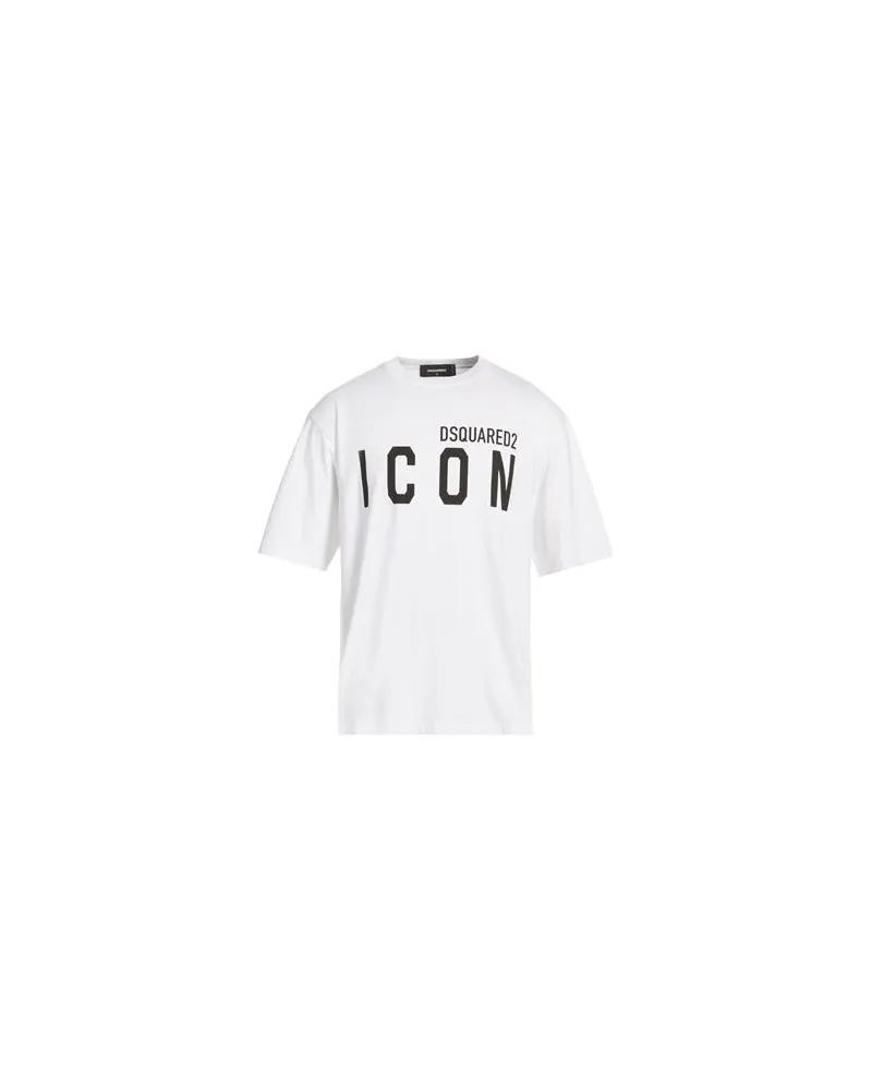 Dsquared2 ICON - TOPS - T-shirtsauf YOOX.COM Weiß