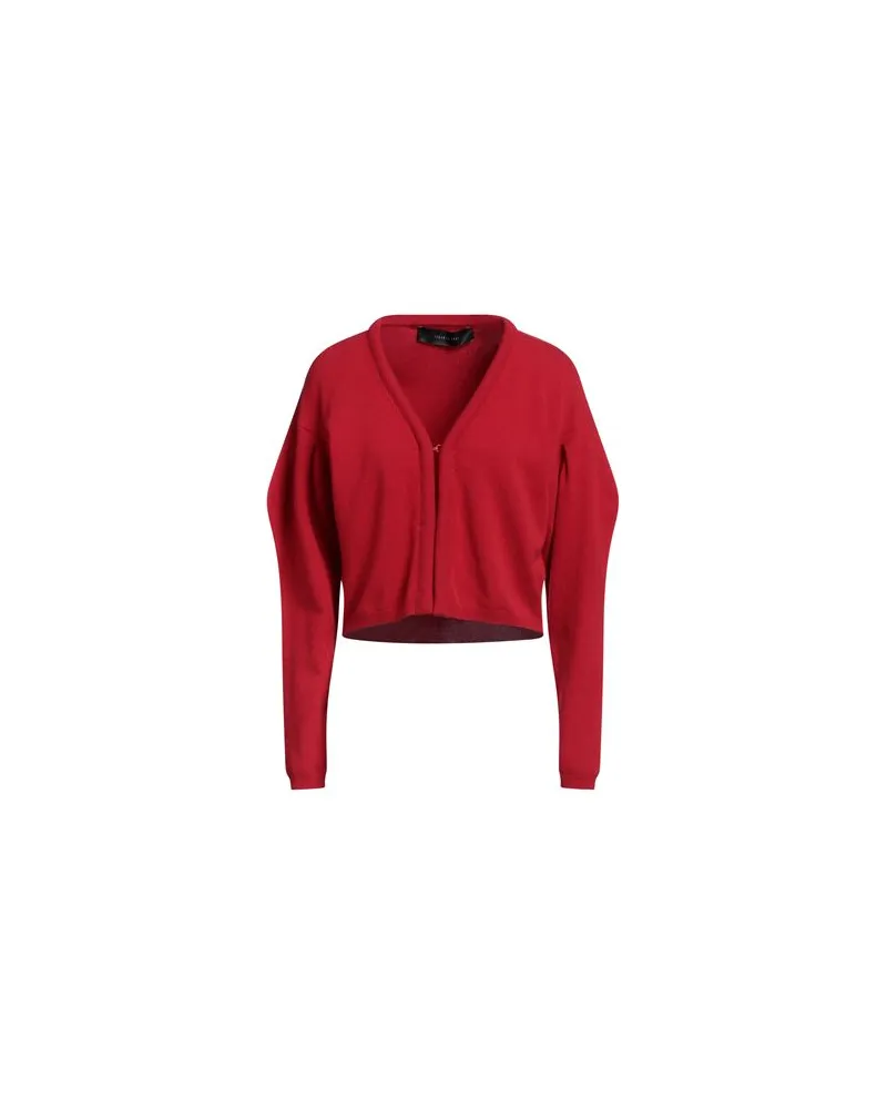 Federica Tosi STRICKWAREN - Strickjackenauf YOOX.COM Rot