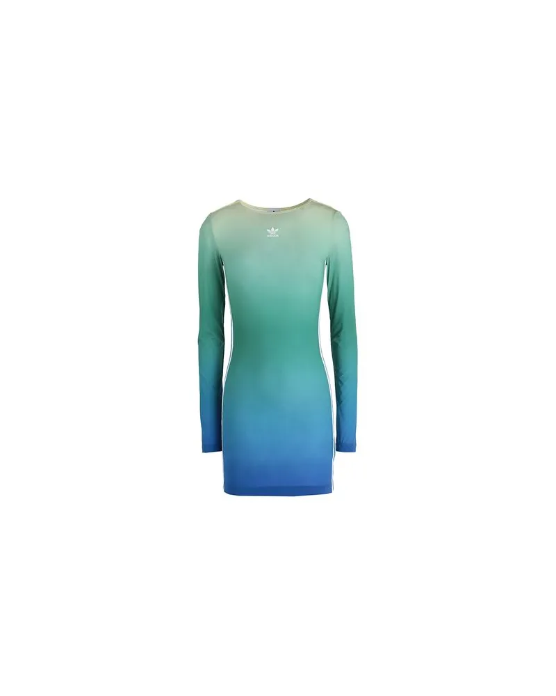 adidas AOP MINI DRESS  - KLEIDER - Mini-Kleiderauf YOOX.COM Grün