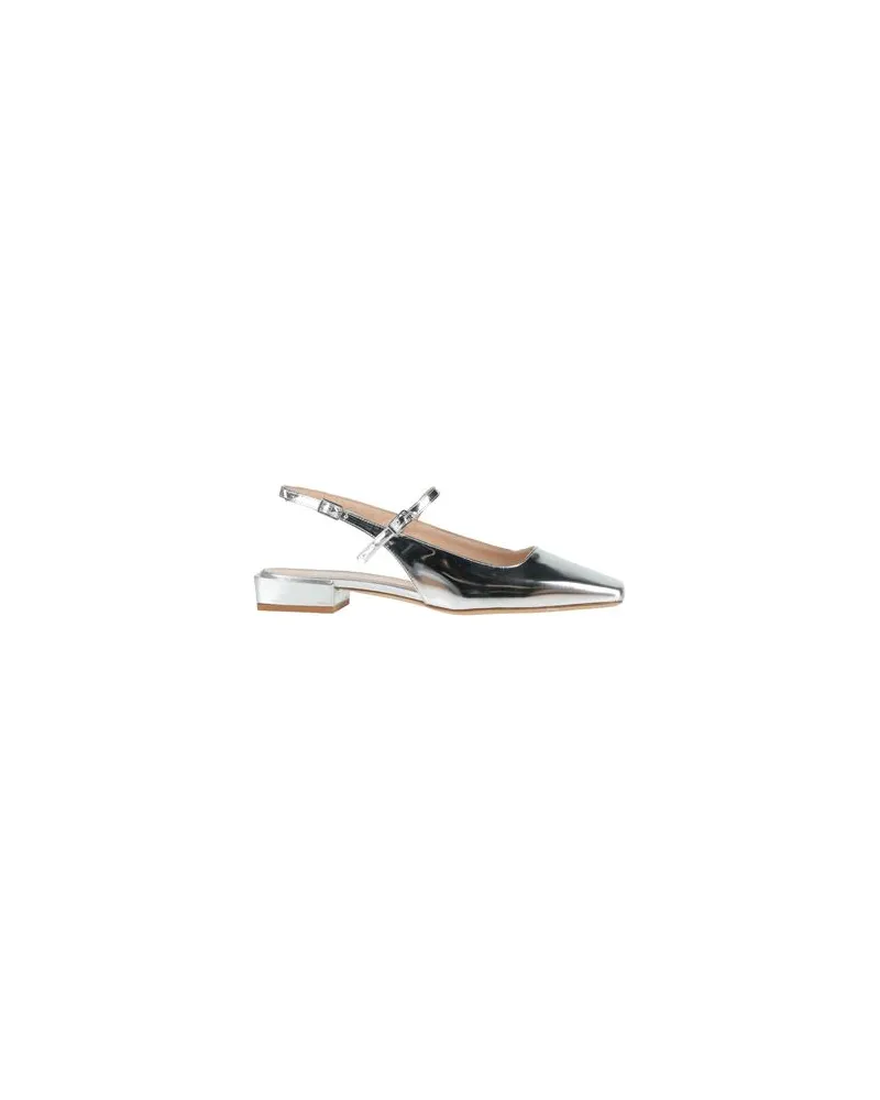 P.A.R.O.S.H. SCHUHE - Ballerinasauf YOOX.COM Silber