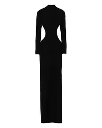 Mônot Maxi-Kleid Schwarz