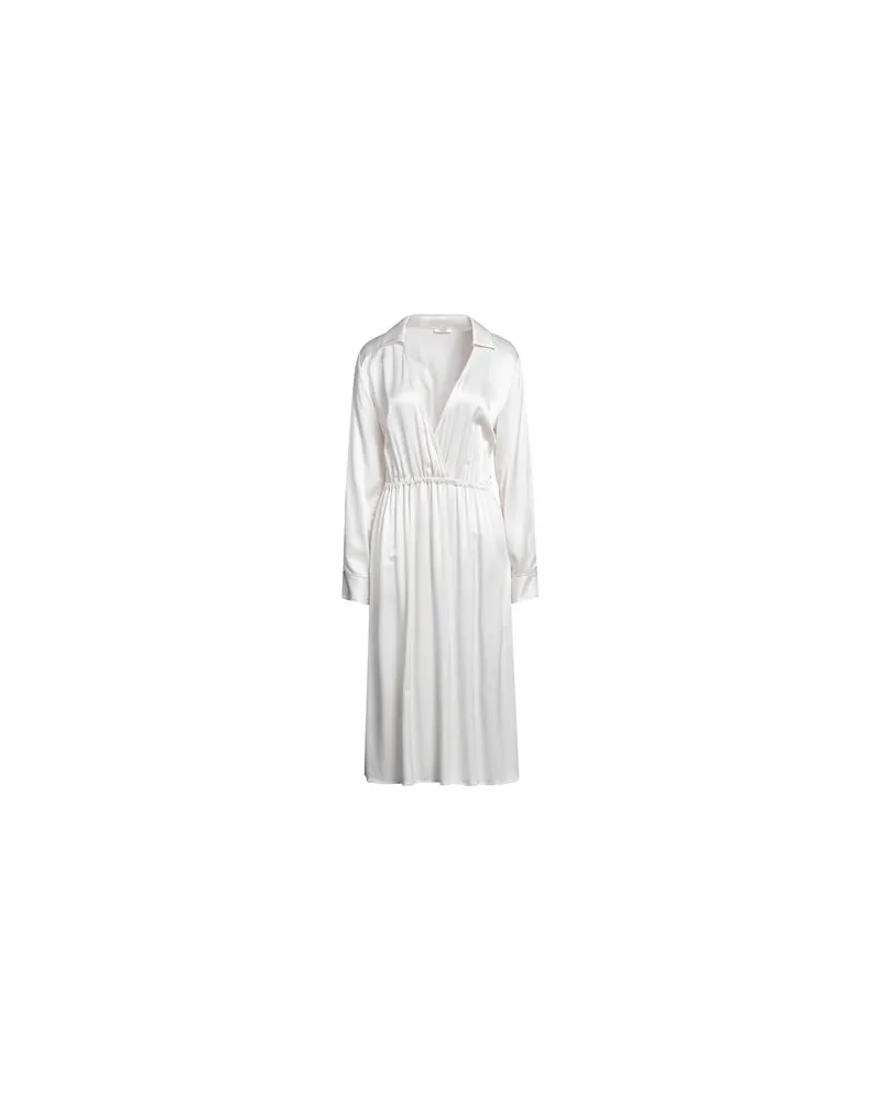 Peserico KLEIDER - Midi-Kleiderauf YOOX.COM Elfenbein