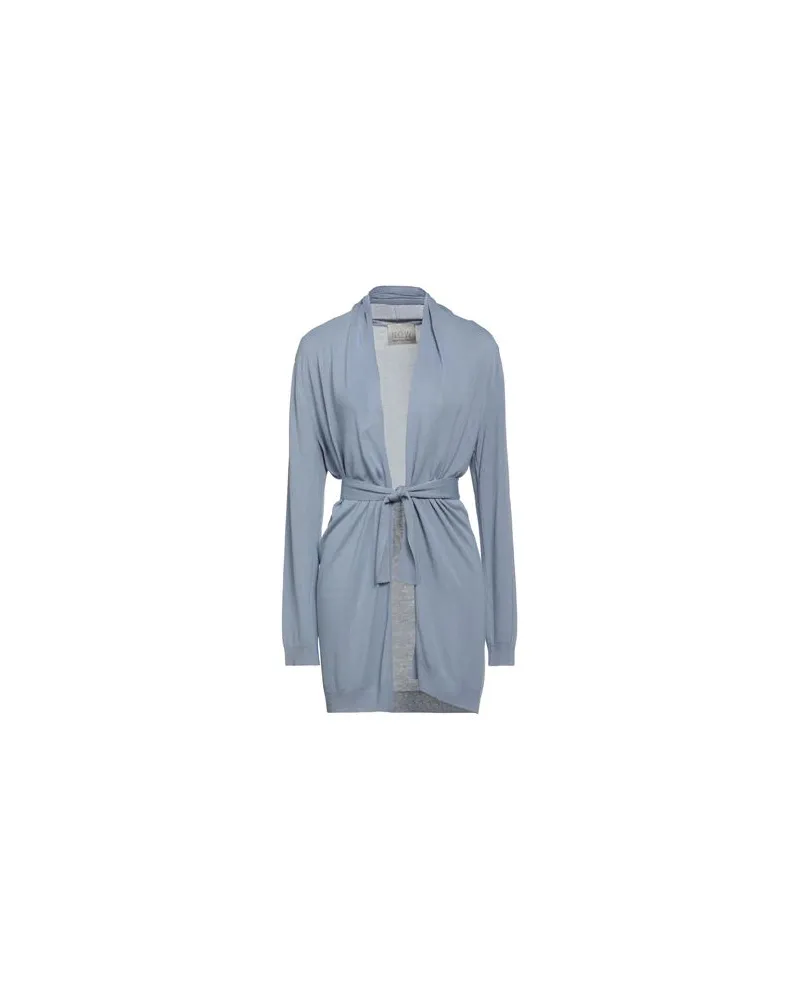 N.O.W. Andrea Rosati Cashmere STRICKWAREN - Strickjackenauf YOOX.COM Blaugrau