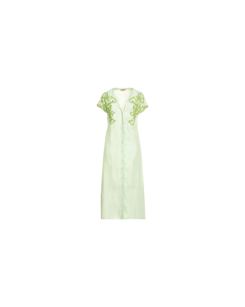 Ermanno Scervino KLEIDER - Midi-Kleiderauf YOOX.COM Säuregrün