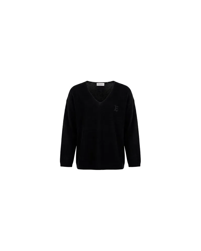 Ermanno Scervino STRICKWAREN - Pulloverauf YOOX.COM Schwarz