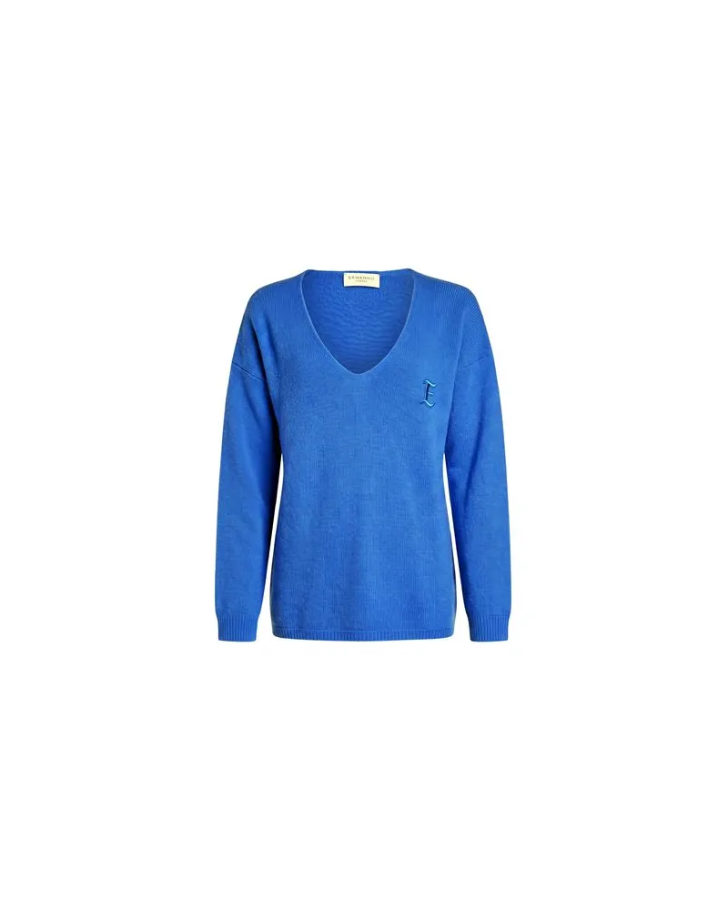 Ermanno Scervino STRICKWAREN - Pulloverauf YOOX.COM Blau