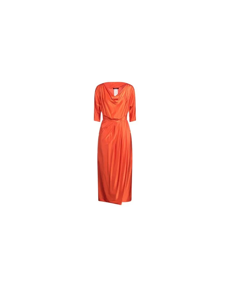 Max Mara KLEIDER - Midi-Kleiderauf YOOX.COM Orange