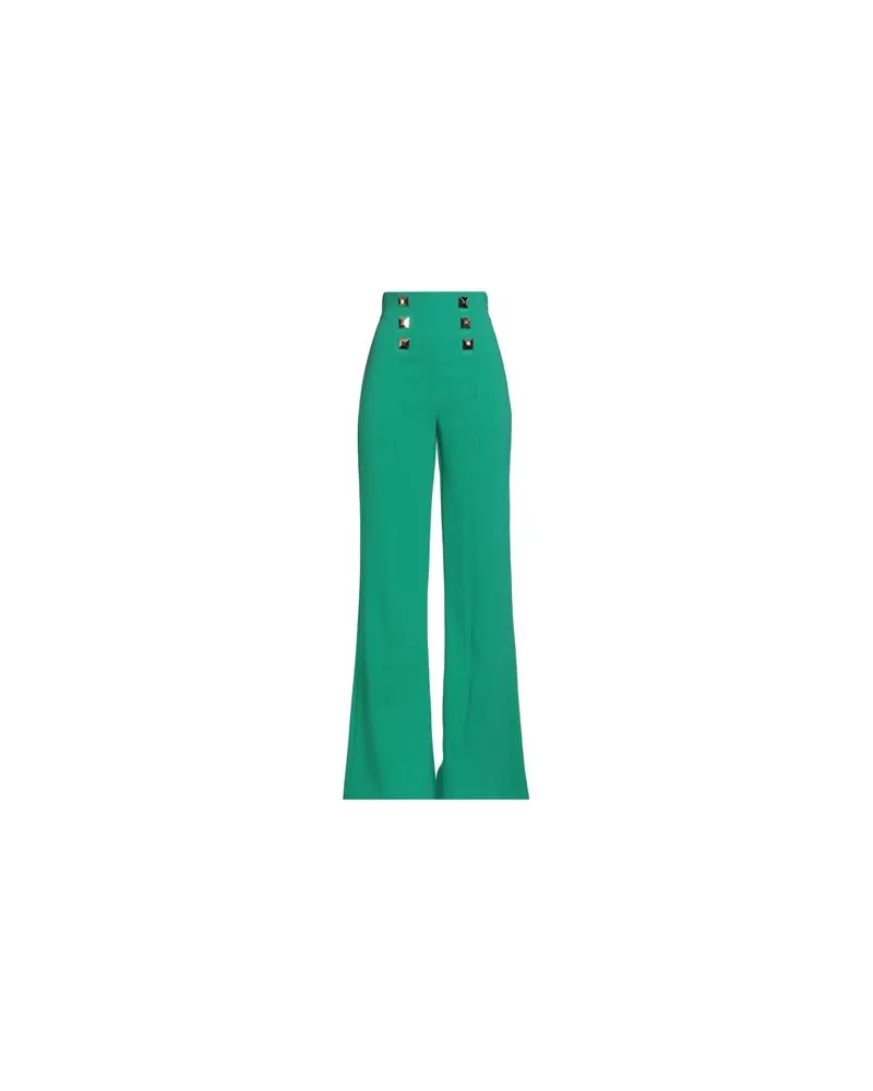 Elisabetta Franchi HOSEN & RÖCKE - Hosenauf YOOX.COM Grün