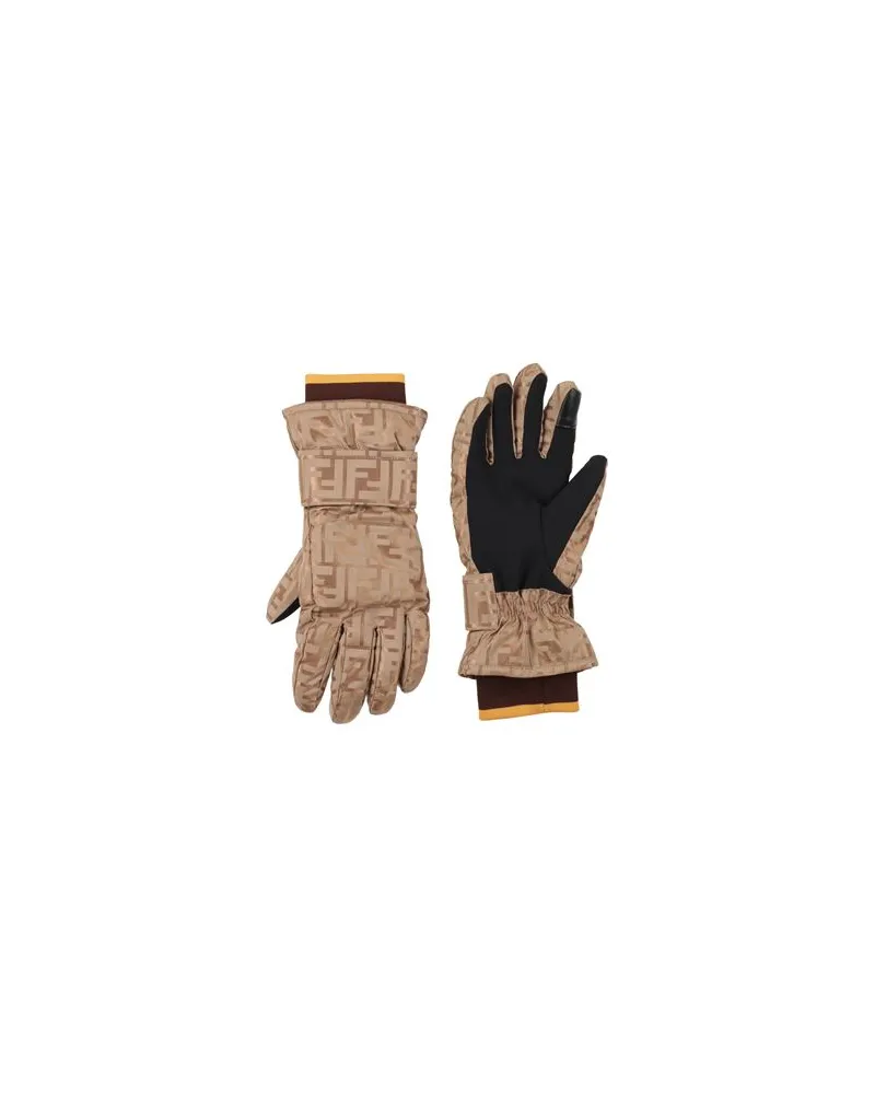Fendi ACCESSOIRES - Handschuheauf YOOX.COM Hellbraun