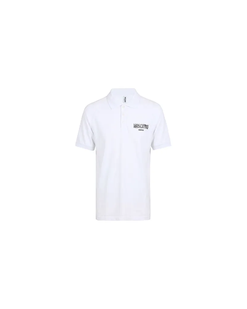 Moschino TOPS - Poloshirtsauf YOOX.COM Weiß