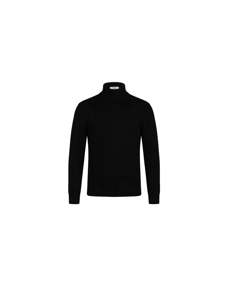 Paolo Pecora Milano STRICKWAREN - Rollkragenpulloverauf YOOX.COM Schwarz